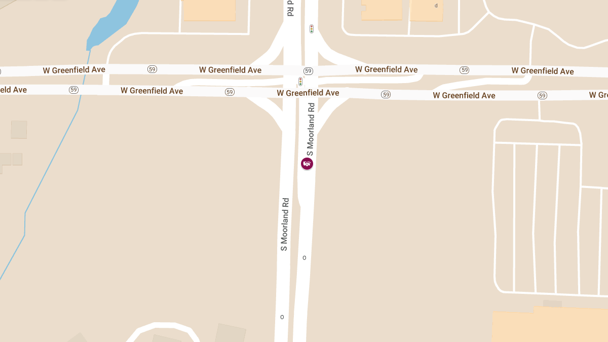 Two-Vehicle Accident on Moorland Rd Near Greenfield Ave Causes Injuries