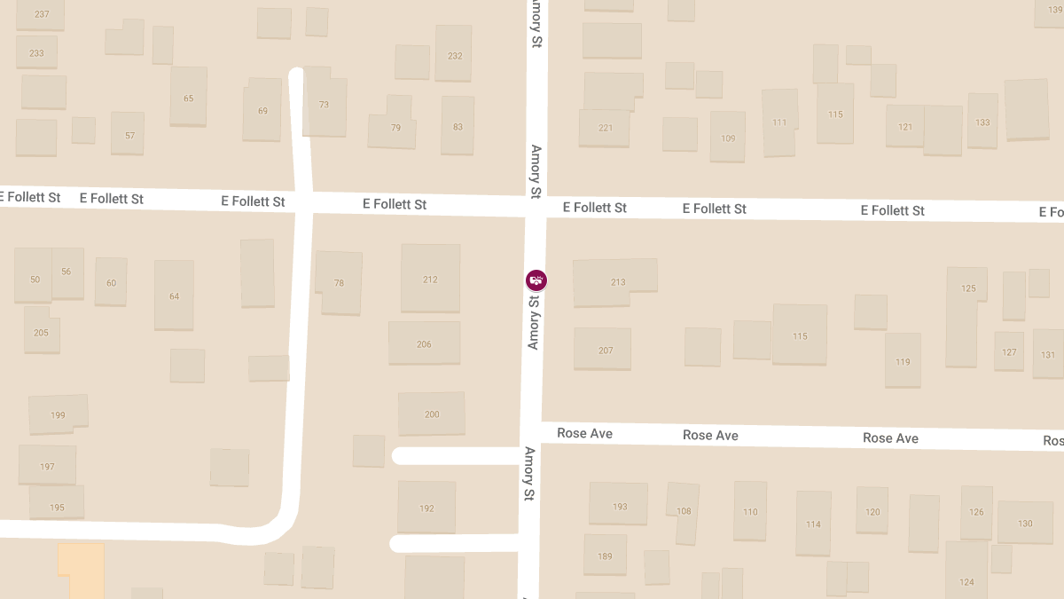 Two-Vehicle Accident with Injuries at Amory St Intersection