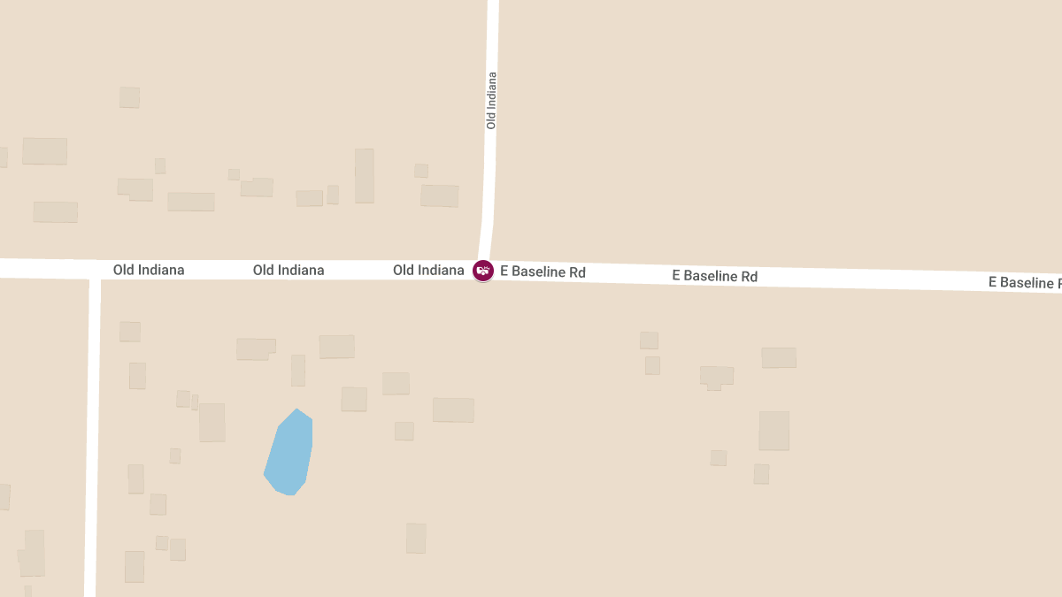 Two-Vehicle Accident with Injuries at Baseline Rd & Korff Rd