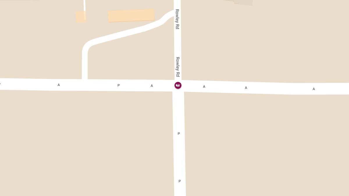 Two-Vehicle Accident with Injuries at Cty A & Rowley Rd