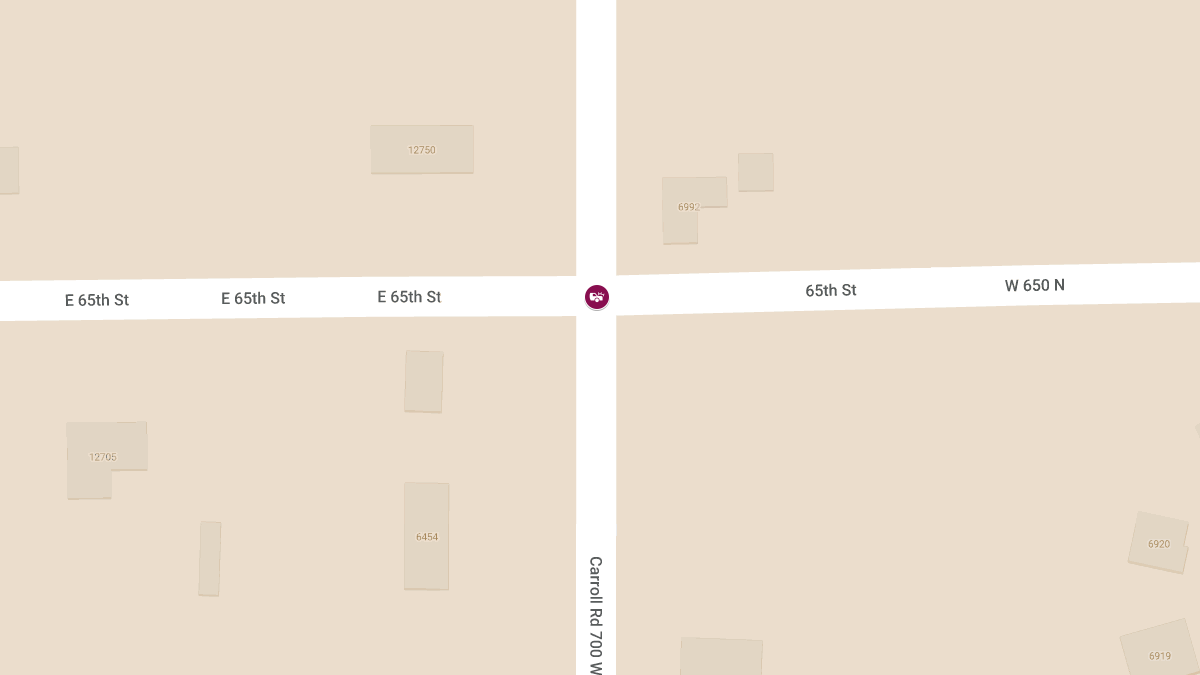 Two-Vehicle Accident with Injuries at W 650 N & N 700 W