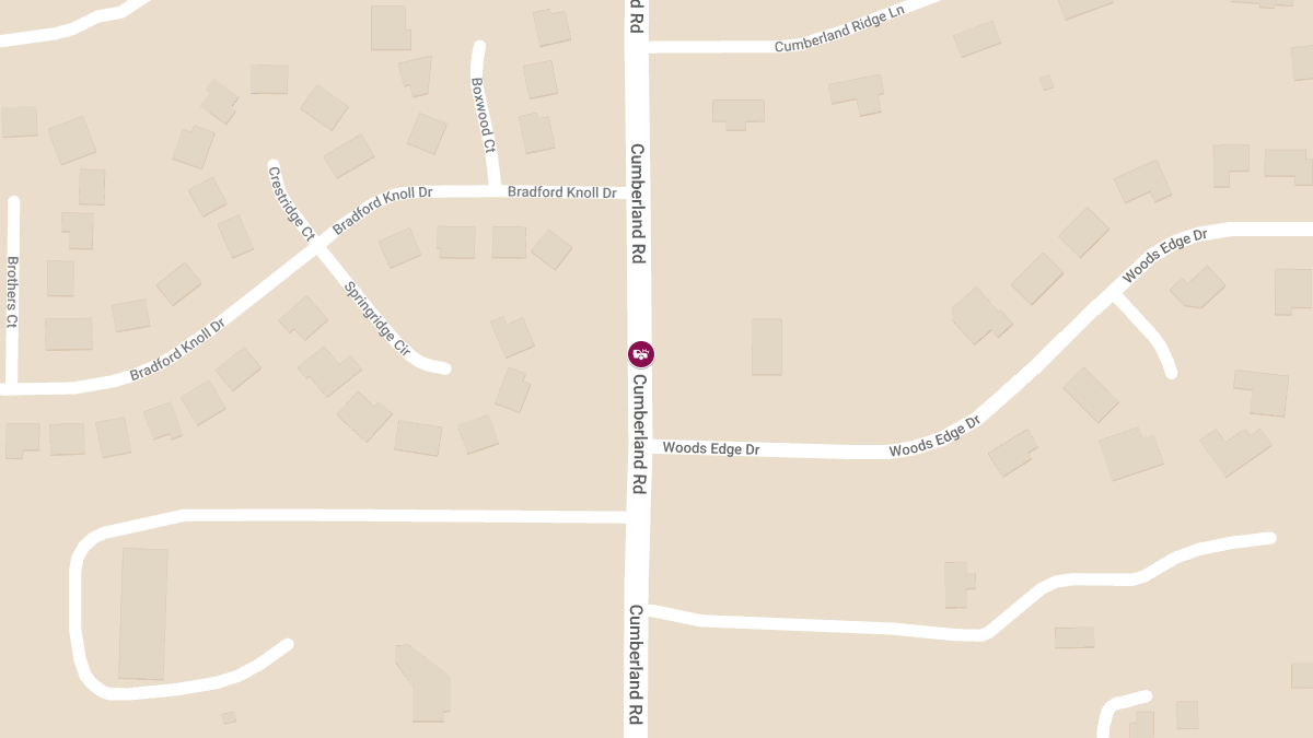 Two-Vehicle Accident with Injuries on 10100 Block of Cumberland Rd