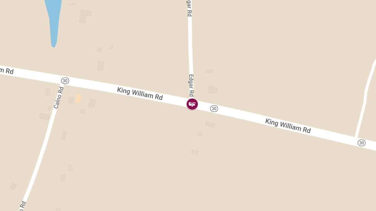 Two-Vehicle Accident with Injuries on King William Rd & Edgar Rd