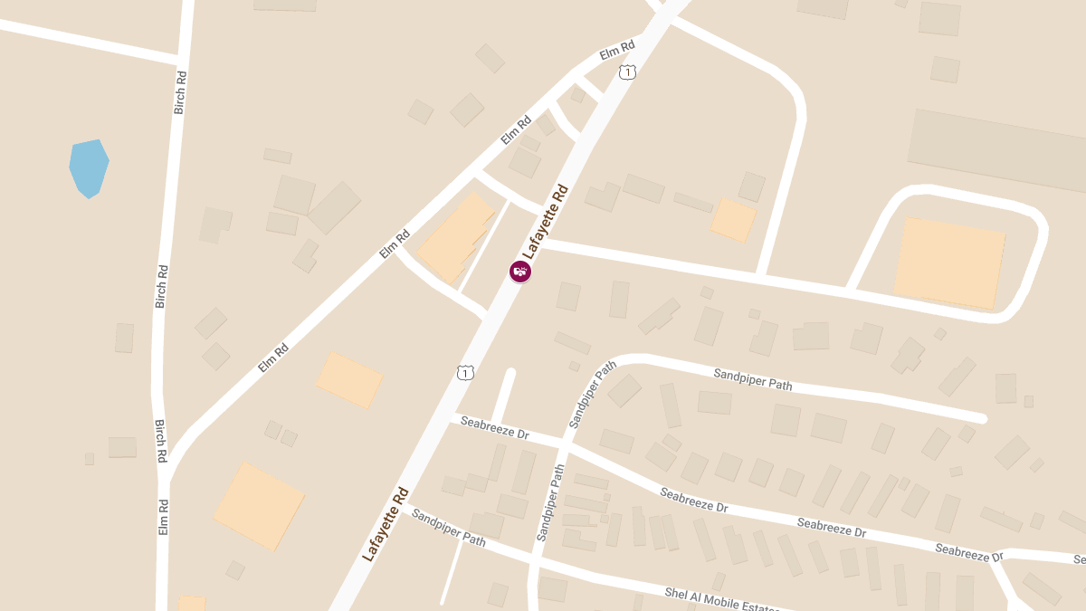 Two-Vehicle Accident with Injuries on Lafayette Rd (Rte 1)