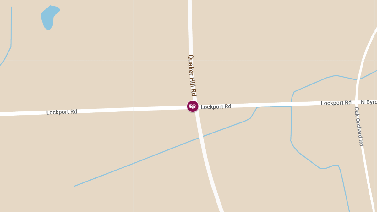 Two-Vehicle Accident with Injury at Rt. 98 & Lockport Rd