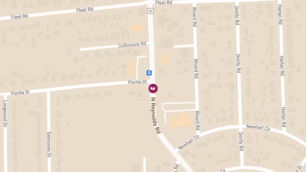 Two-Vehicle Collision at 1757 N Reynolds Rd Injures Baby, One Person Removed