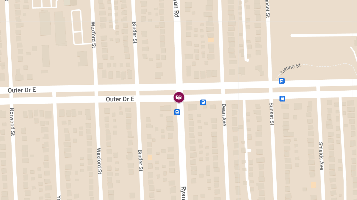 Two-Vehicle Collision at E Outer Dr & Ryan Rd Causes Injuries