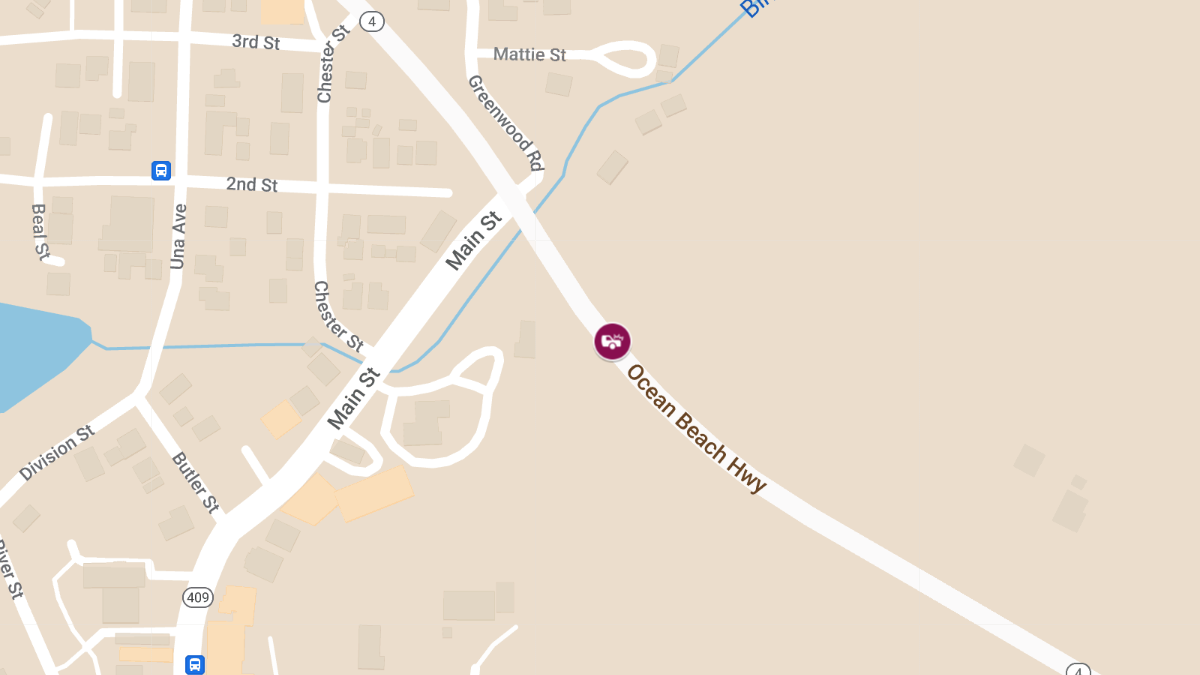 Two-Vehicle Collision on Ocean Beach Hwy