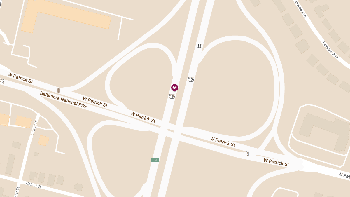 Two-Vehicle Collision on Rte 15 SB near West Patrick St