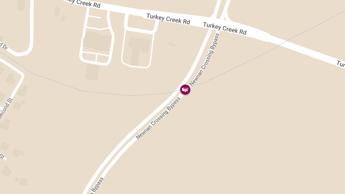 Two-Vehicle Collision with Injuries at Newnan Crossing Bypass & E Hwy 16