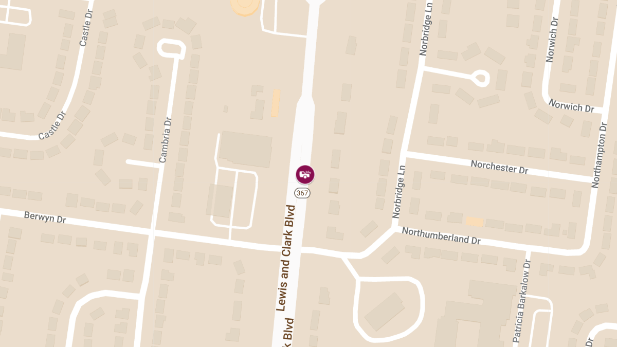 Two-Vehicle Crash With Injuries on Missouri Highway 367 Near Chambers Rd