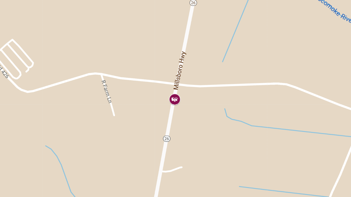 Two-Vehicle Crash at Westwoods Rd & Millsboro Hwy Causes Injuries