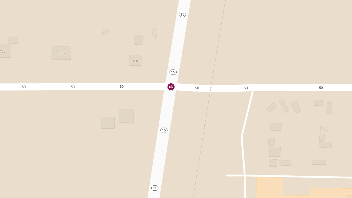 Two-Vehicle Crash on SR 15 and CR 50 Leaves One Injured