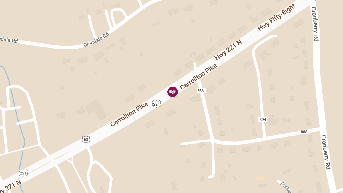 Two-Vehicle Crash with Injuries at 6887 Carrollton Pike