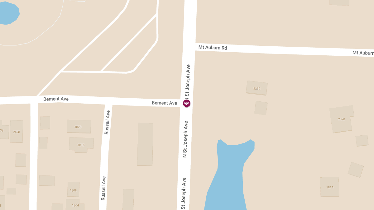 Two-Vehicle Crash with Injuries at Bement St & N St Joe Ave