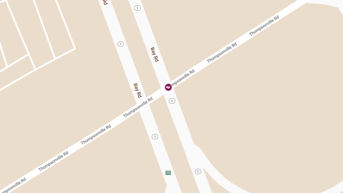 Two-Vehicle Crash with Injuries at Rt. 1 and SB Thompsonville Rd Off Ramp