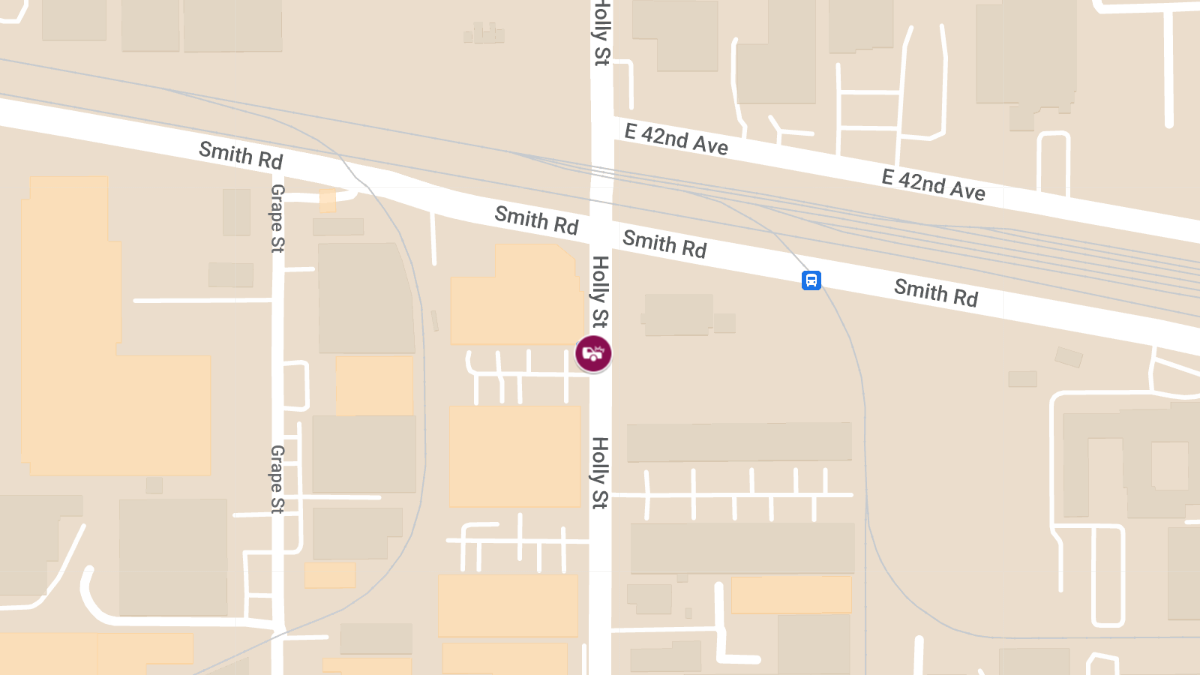 Two-Vehicle Crash with Injuries on 4500 Block of N Holly St