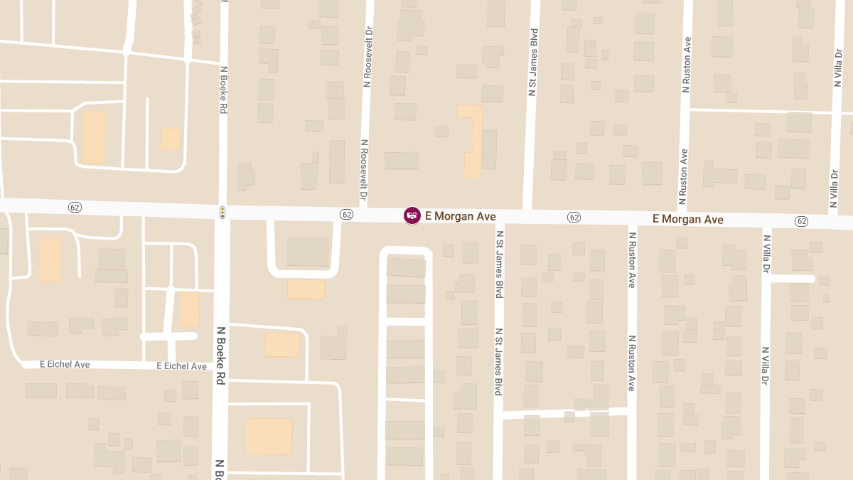 Two-Vehicle Crash with Injury East of Green River on EB Morgan Ave