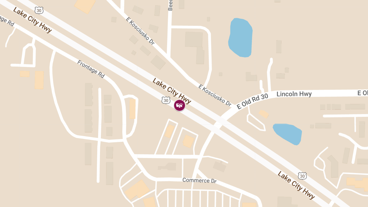 Two-Vehicle Crash with Multiple Injuries on U.S. 30 at County Rd 350 W
