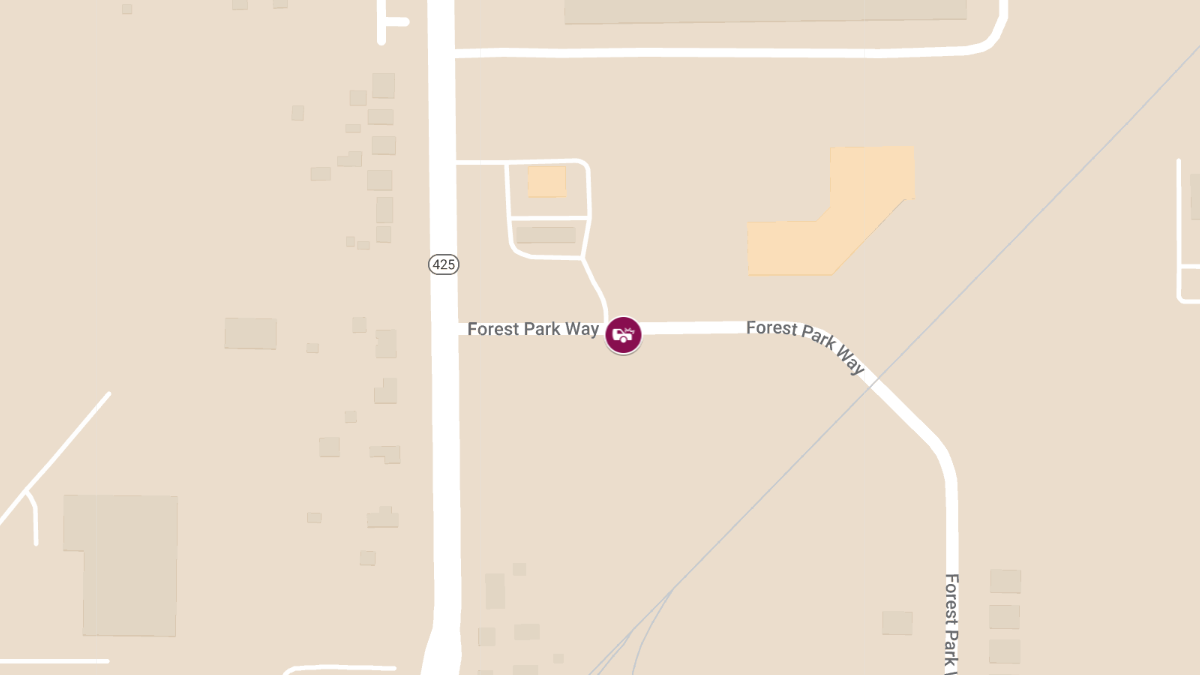 Two-Vehicle Crash with Possible Injuries on Forest Park Way