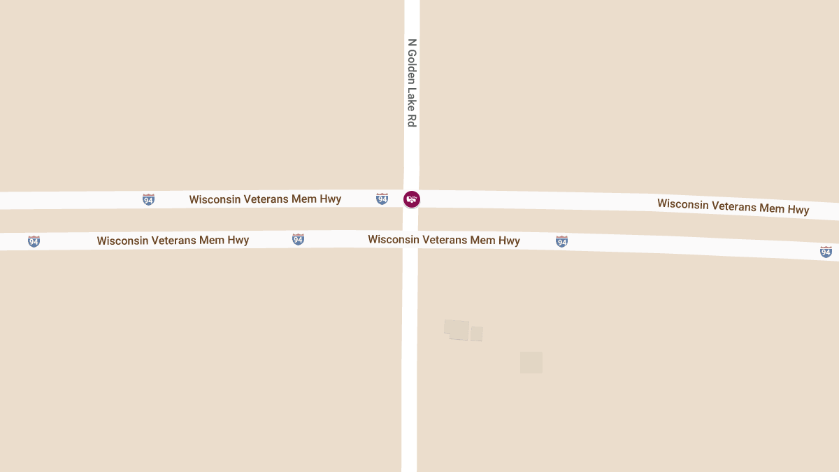 Two-Vehicle Rollover Collision With Injuries at WB 94 & Golden Lake Rd