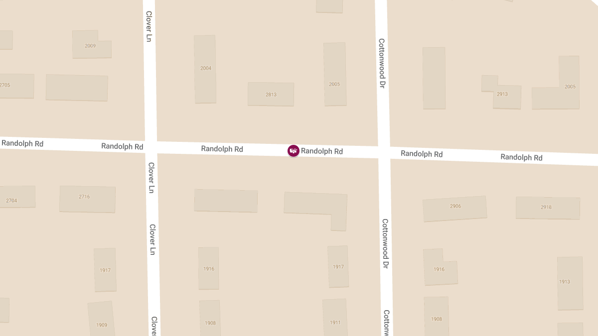 Two-Vehicle Traffic Accident With Possible Facial Injury at Randolph Rd