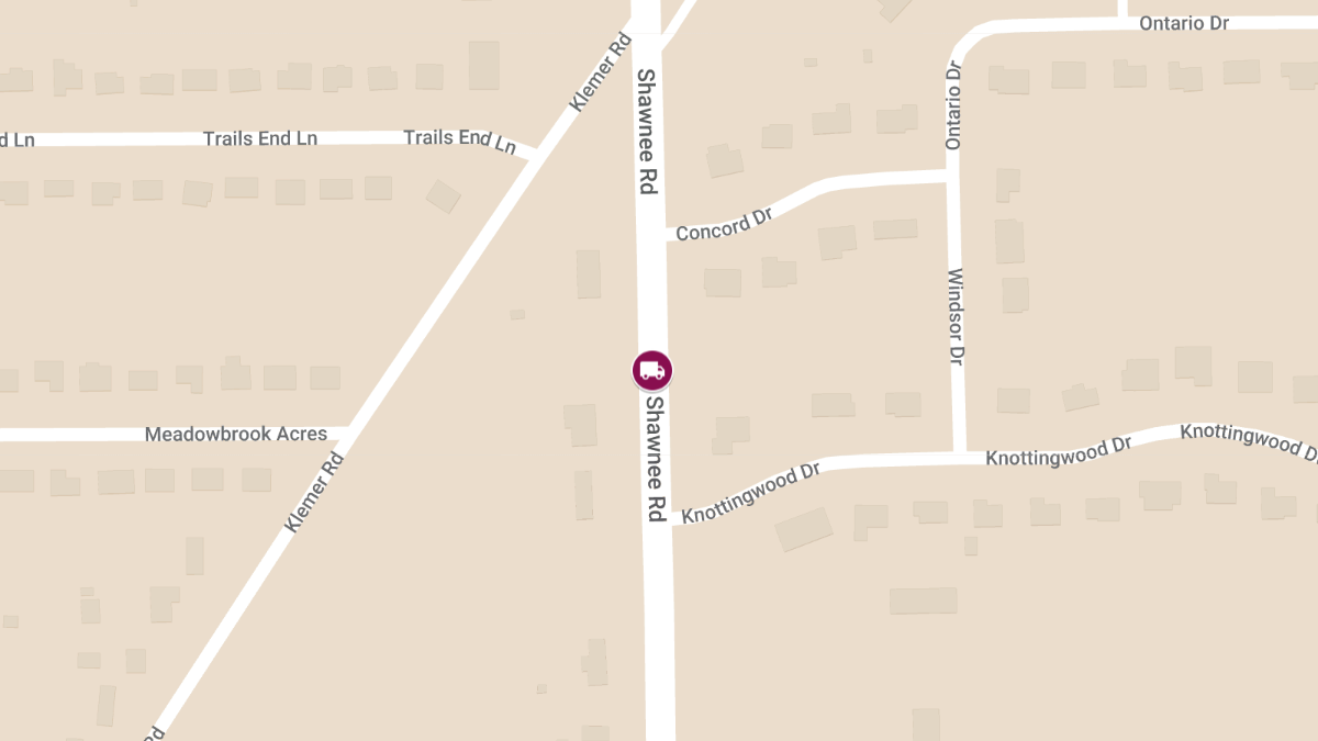 UPS Truck Rollover on Shawnee Rd