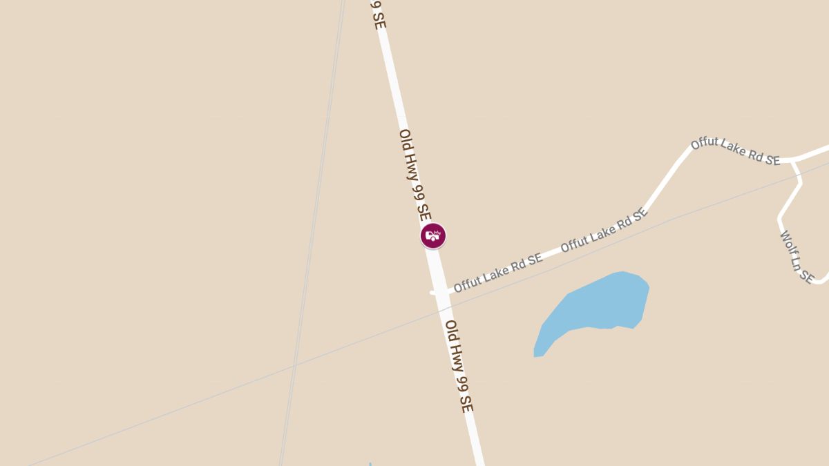 Vehicle Accident Reported at 12400 Block of Old Hwy 99