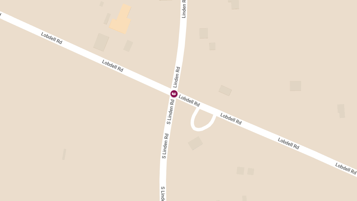 Vehicle Accident With Injuries at Lobdell Rd & S Linden Rd