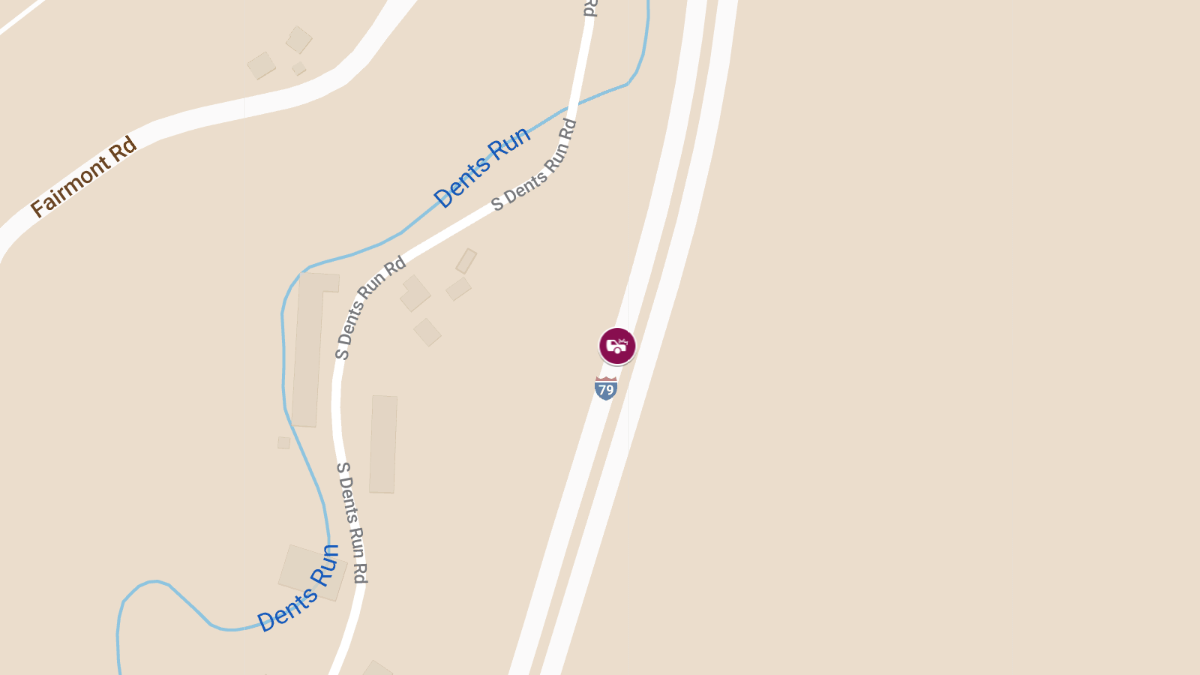 Vehicle Accident at I-79 NB at MM 117