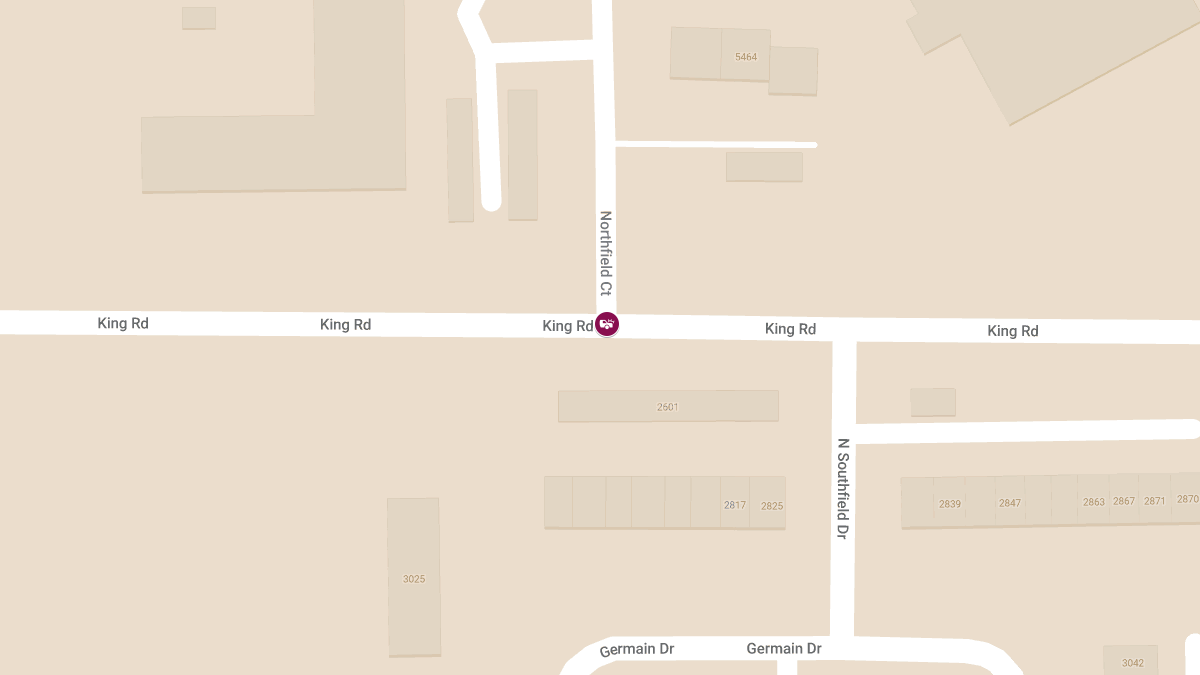 Vehicle Accident at King Rd & Northfield Dr