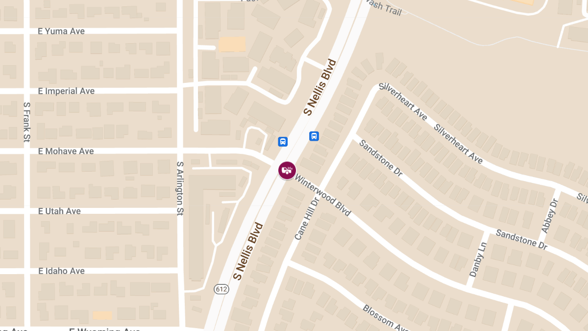 Vehicle Accident at S Nellis Blvd & Winterwood Blvd Causes Injuries