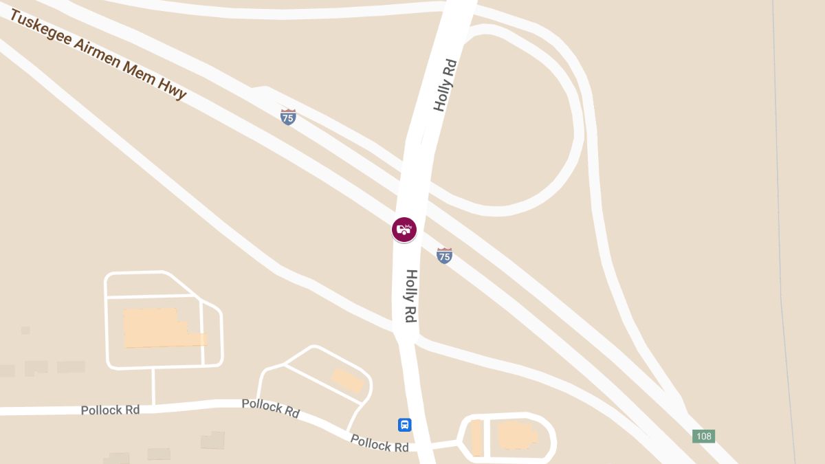 Vehicle Accident at SB I-75 & Holly Rd