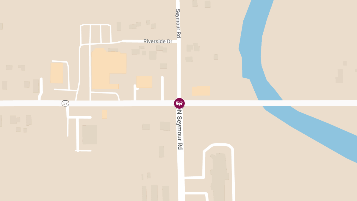 Vehicle Accident at W Vienna Rd & N Seymour Rd