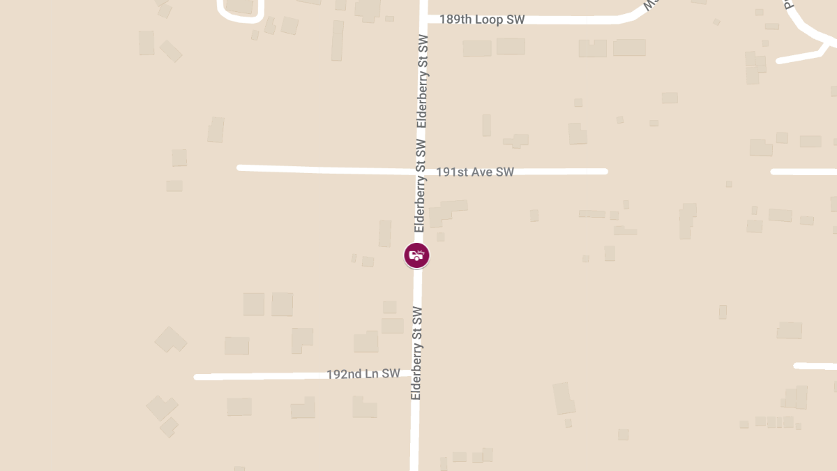 Vehicle Accident on Elderberry St