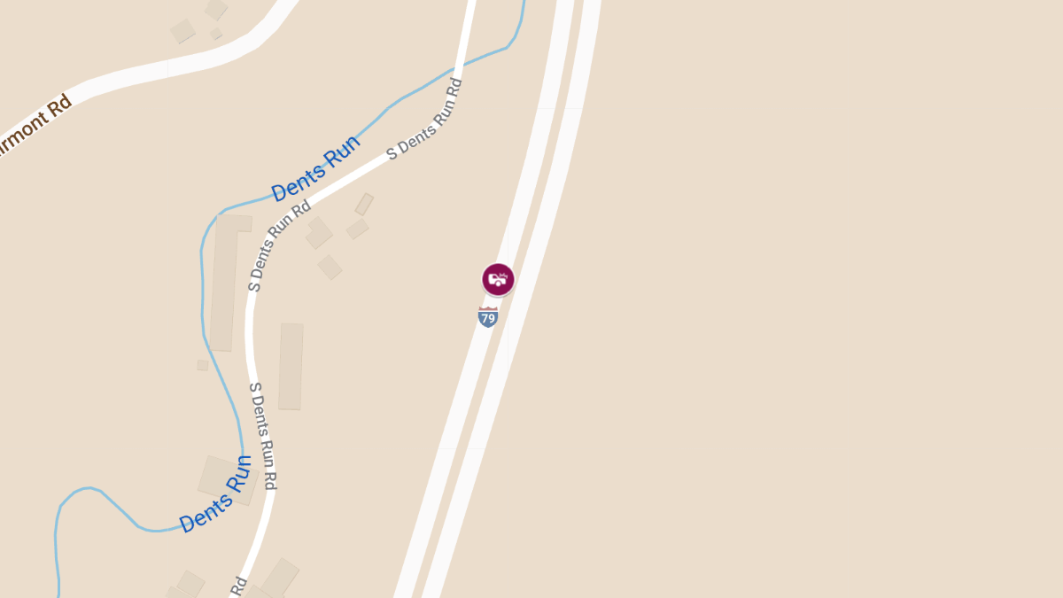 Vehicle Accident with Entrapment on I-79 Northbound at MM 136.5