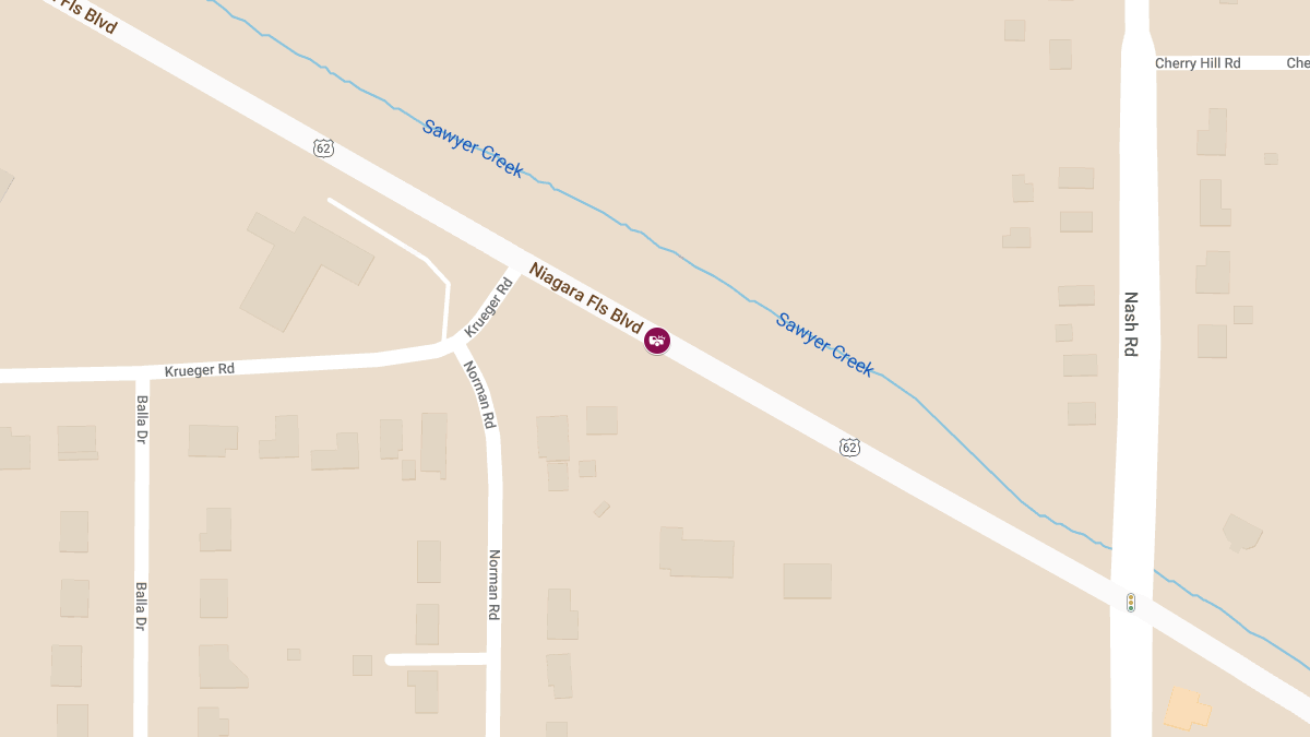 Vehicle Accident with Injuries at 3050 Niagara Falls Blvd