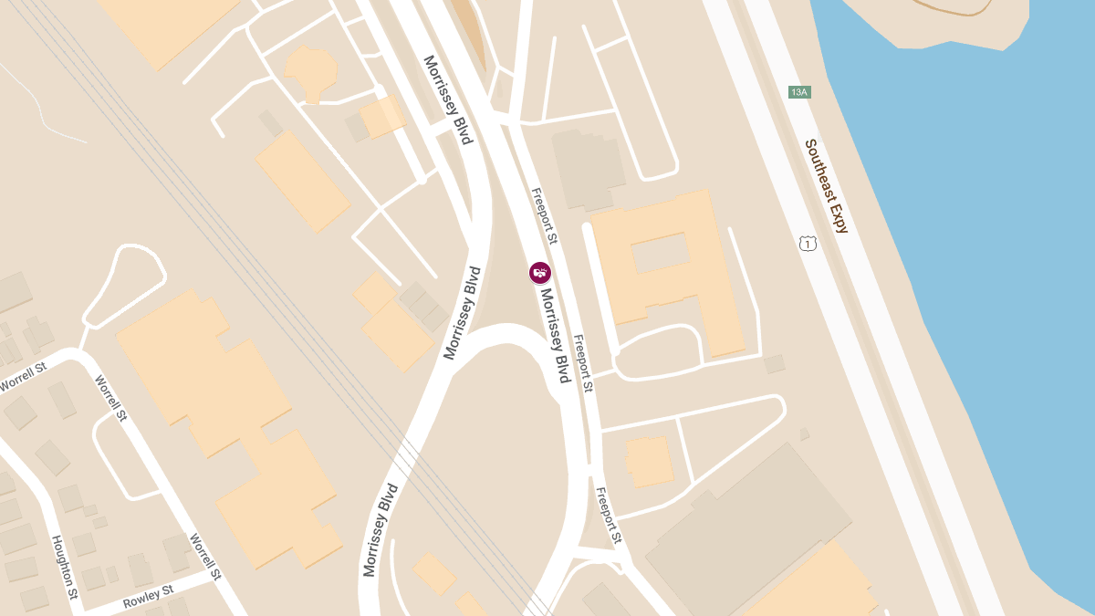 Vehicle Accident with Injuries at 800 Morrissey Blvd