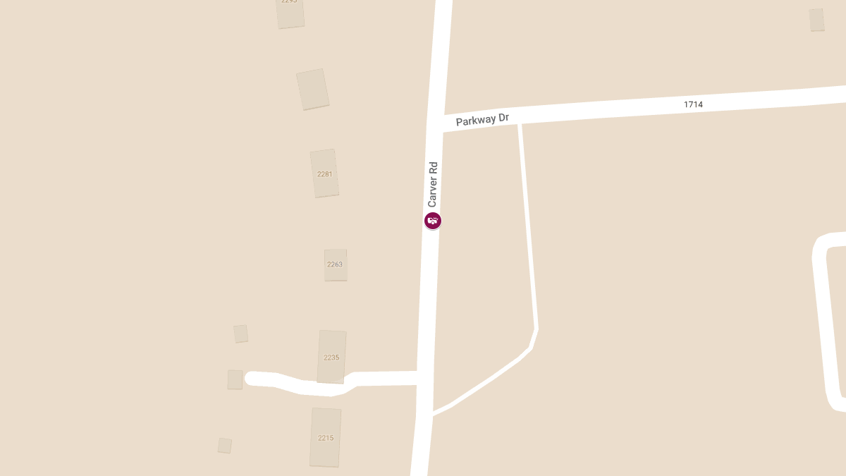 Vehicle Accident with Injuries at Carver Rd