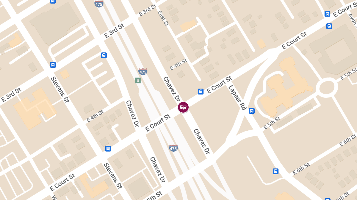 Vehicle Accident with Injuries at Chavez Dr & E Court St