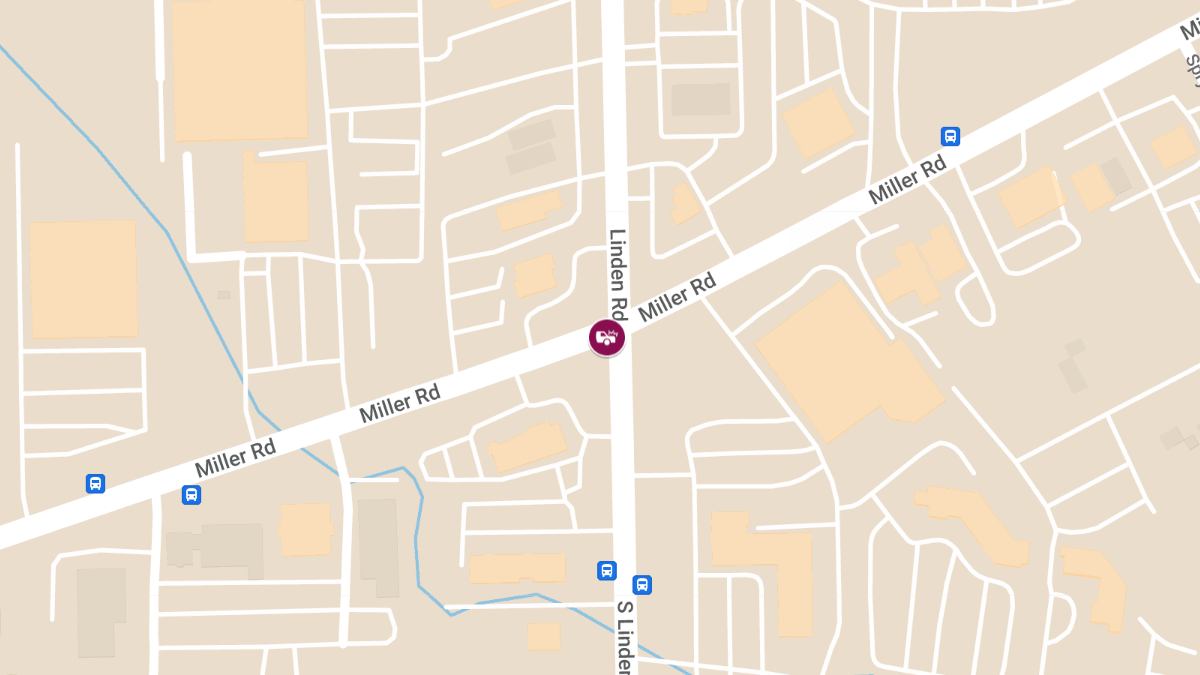 Vehicle Accident with Injuries at Miller Rd & S Linden Rd