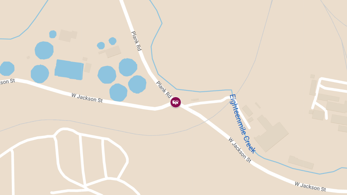 Vehicle Accident with Injuries at Plank Rd & West Jackson St