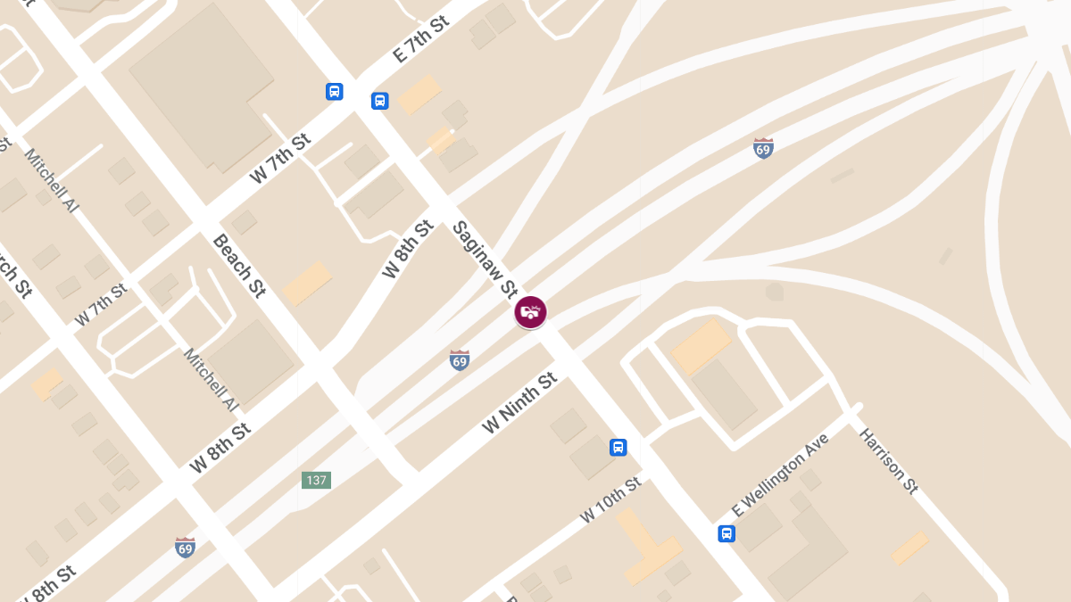 Vehicle Accident with Injuries at W Vienna Rd & N Linden Rd