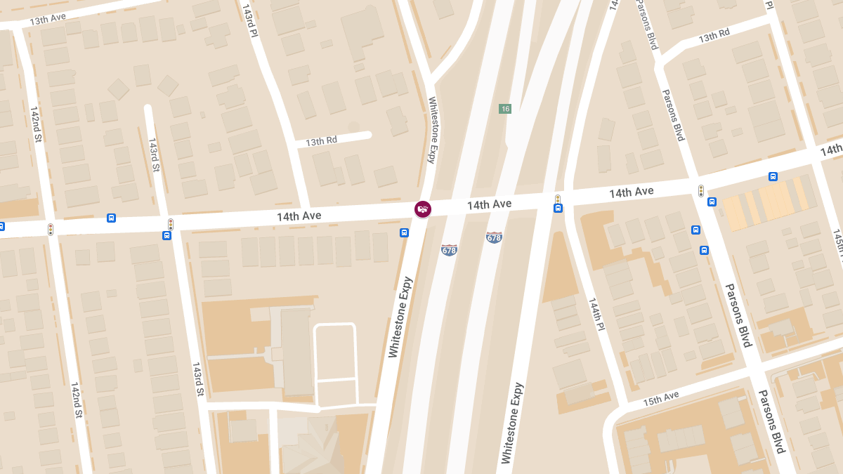 Vehicle Accident with Injuries at Whitestone Expy N & 14th Ave