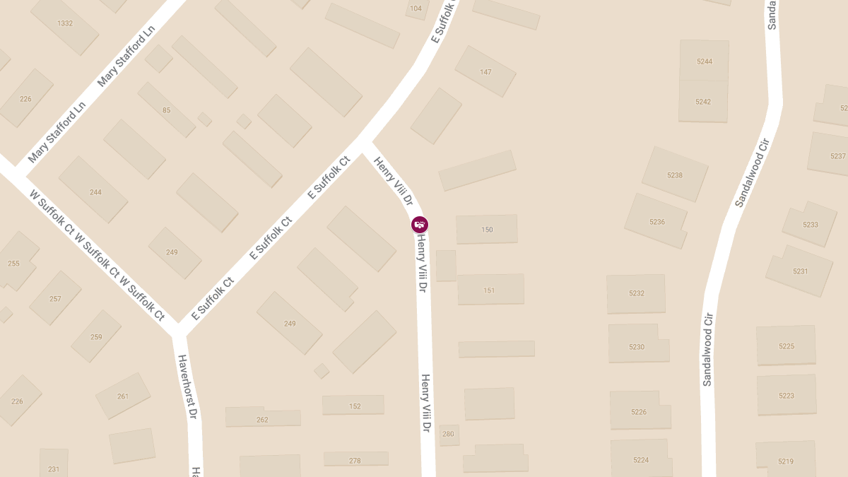 Vehicle Accident with Injuries on Henry VIII Dr in Tudor Estates