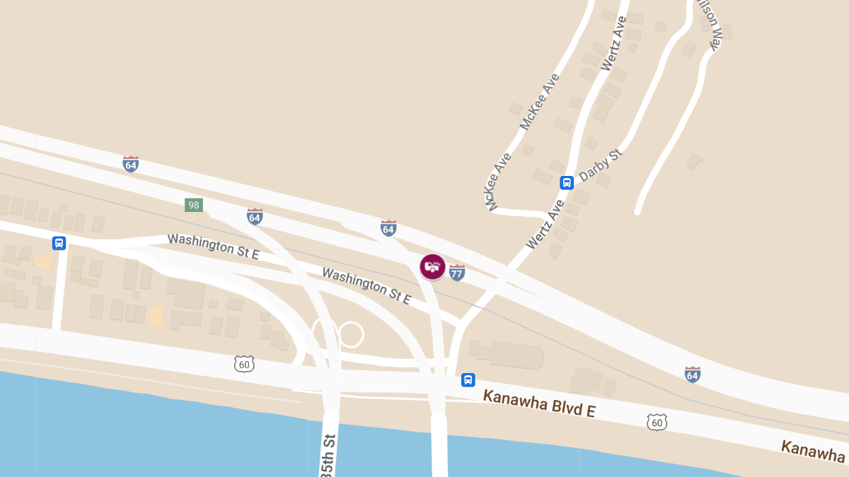 Vehicle Accident with Injuries on I-77S Near Mile Marker 91