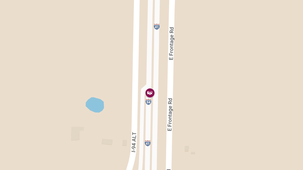 Vehicle Accident with Injury on I-94 NB at MM 332.2