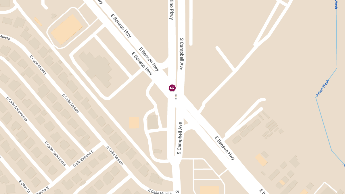Vehicle Collision Reported at E Benson Hwy & S Kino Pkwy