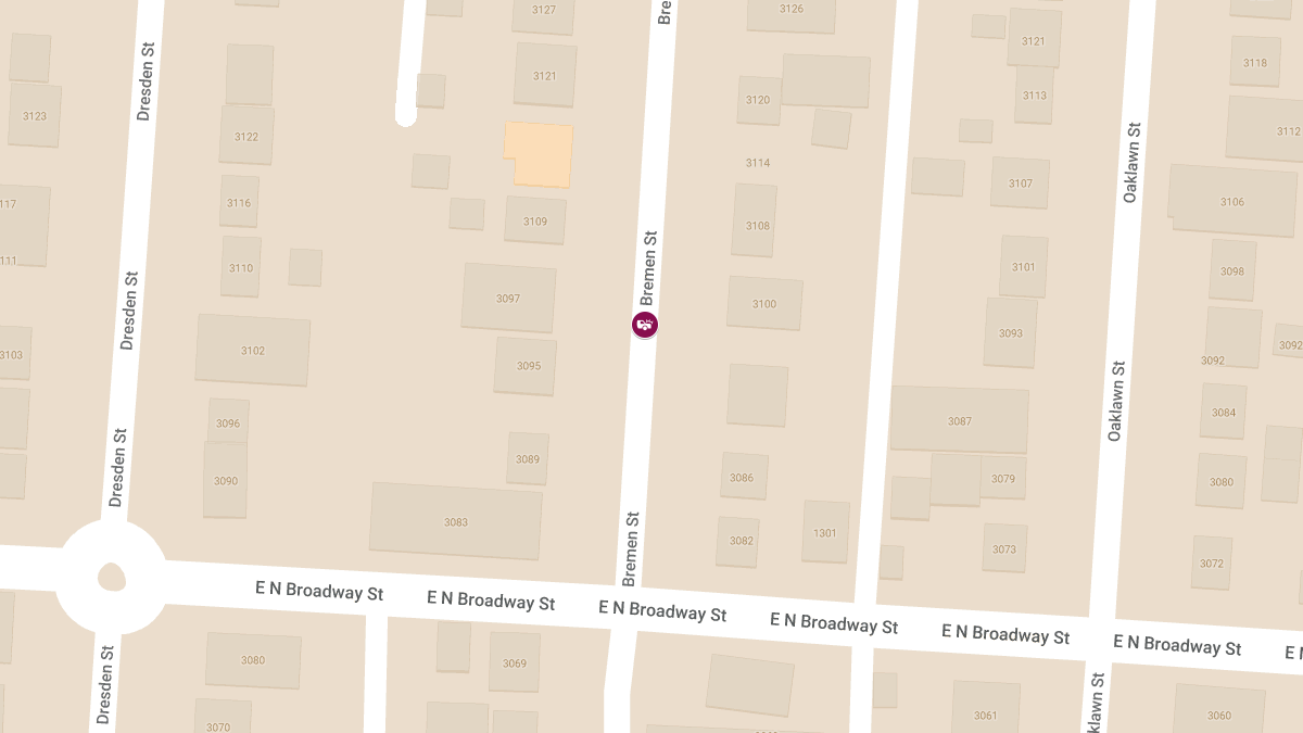 Vehicle Collision With Injuries at 3126 Bremen St