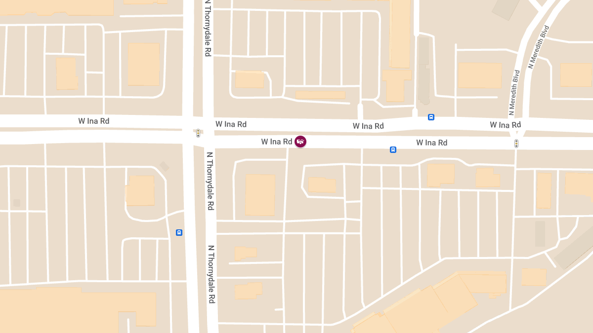 Vehicle Collision With Injuries at 3781 W Ina Rd